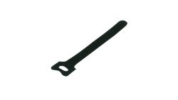 REV Ritter Klettband, 125 x12mm, 5 Stück, Schwarz
