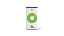 GP 9V Akku NiMH 200 mAh RECYKO, 8,4V, 1 Stück