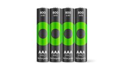 GP ReCyko Pro Micro (AAA)-Akku NiMH 800 mAh 1.2 V 4 St.
