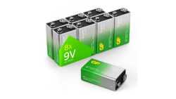 GP Super 9 V Block-Batterie Alkali-Mangan 9 V 8 St.