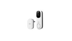 OSRAM SMART+ Smart Home WLAN-Türklingel mit Kamera, 2K, Akku, IP66, Weiß