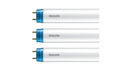 Philips 3er-Set 15,5-W-T8-LED-Röhrenlampe CorePro LEDtube, 1800 lm, kaltweiß, KVG/VVG, 120 cm