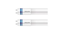 Philips 2er-Set 24-W-T8-LED-Röhrenlampe LEDtube UO InstatFit, 3700 lm, kaltweiß, EVG, 150 cm