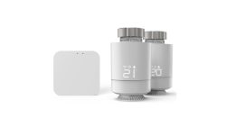 Hama Smarte WLAN-Heizungssteuerung, 2x Smartes Heizkörperthermostat + Zentrale Heizkörperthermostat