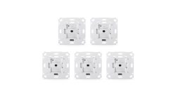 Homematic IP Smart Home 5er-Set Rollladenaktor für Markenschalter HmIP-BROLL-2