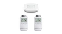 Homematic IP Smart Home Set Heizen mit Access Point, 2x Heizkörperthermostat HmIP-eTRV-2