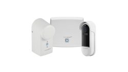 Homematic IP Smart Home Set mit Starter Set Mini Zutritt und Video-Türklingel, HmIP-SK25 und HmIP-CODB