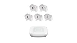 Homematic IP Smart Home Set Schalten mit Access Point 2, 5x Schalt-Mess-Aktor ? Unterputz