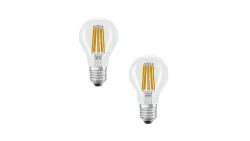 OSRAM HOMELIGHTING 4099854253706 LED EEK A (A - G) E27 Glühlampenform 7.2 W = 100 W Warmweiß (Ø x H) 60 mm x 60 mm