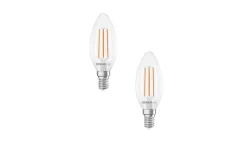 OSRAM HOMELIGHTING 4099854255472 LED EEK A (A - G) E14 Kerzenform 2.2 W = 40 W Warmweiß (Ø x H) 35 mm x 35 mm 2 St.