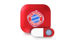 Heidemann Funkgong-Set Stern des Südens FC Bayern München