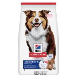 Hill's Science Plan Trockenfutter Hund, Medium Mature Adult mit Lamm und Reis 14 kg