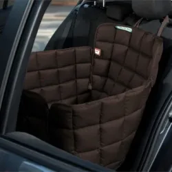 Doctor Bark 1-Sitz-Autodecke braun S 60x50x40cm