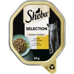 Sheba Selection in Sauce 22x85 g Kalb und Truthahn 22x85 g