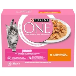 Purina ONE Junior Huhn 8x85g