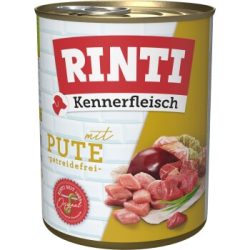 RINTI Kennerfleisch Nassfutter Hund, Adult, Dose, Pute 36x800 g