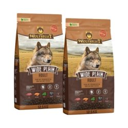 WOLFSBLUT Wide Plain Trockenfutter Hund Adult 2x12.5 kg