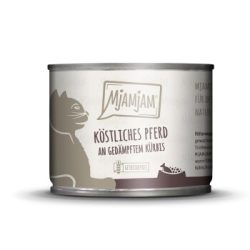 MjAMjAM Nassfutter Katze Adult Pferd und Kürbis 6x200 g