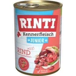 RINTI Kennerfleisch Nassfutter Hund Junior Dose Rind 12x400 g