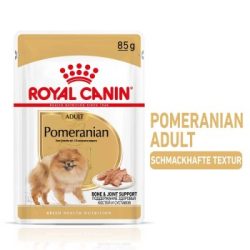 ROYAL CANIN Breed Pomeranian Feuchtnahrung für Zwergspitze als Mousse (>8 Monate)12x85g 12x85 g