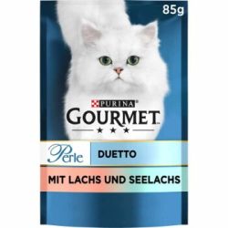 GOURMET Perle Duetto 26x85g Lachs und Seelachs 26x85 g