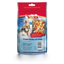 SwissDog Poulet Sticks mit Käse 500g