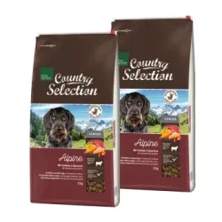 REAL NATURE Country Selection Senior Alpine Truthahn & Alpenrind 2x12 kg