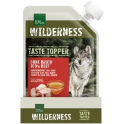 REAL NATURE WILDERNESS Snack Hund Taste Topper Bone Broth 6 x 200 g