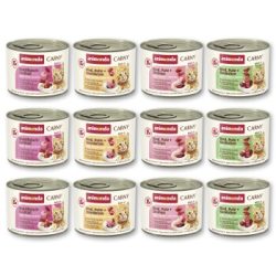 animonda Carny Nassfutter Katze Adult, Mixpaket Fleischauswahl 12x200 g Mixpaket 2