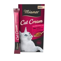 Miamor Cat Cream Rind und Gemüse 55x15 g