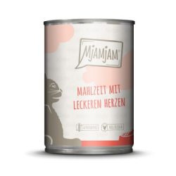 MjAMjAM Nassfutter Katze Adult mit Herzen 6x400 g
