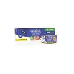 Schesir Natural 24x140g Thunfisch mit Rinderfilet 8x140 g