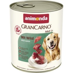 animonda GranCarno Original Nassfutter Hund Adult, Wild 6x800 g