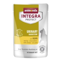 animonda Integra Protect Nassfutter Katze, Adult, Harnsteine 24x85g mit Huhn 24x85 g