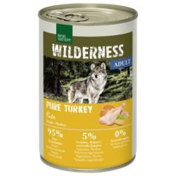 REAL NATURE WILDERNESS Nassfutter Hund Adult Pure Turkey 24x400 g