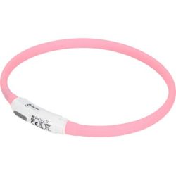 AniOne Leuchtring Silikon Kette rosa S-M