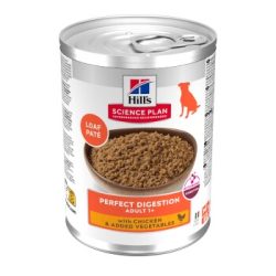 Hill's Science Plan Nassfutter Hund, Adult, Perfect Digestion, mit Huhn und Gemüse 48x370 g