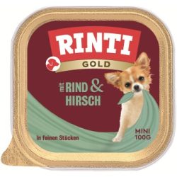RINTI Gold Mini Hirsch und Rind 16x100 g
