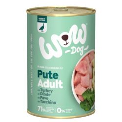 WOW Nassfutter Hund, Adult 6x400 g Pute mit Zucchini 6x400 g