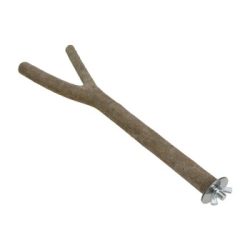 AniOne Y-Sitzstange Holz Natur 30 cm