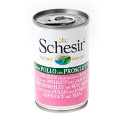 Schesir Natural 24x140g Hühnerfilet mit Schinken 24x140 g