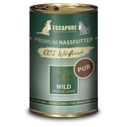 ESCAPURE Nassfutter Pur Adult Wild 6x400 g