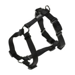 AniOne H-Geschirr Classic Nylon schwarz M
