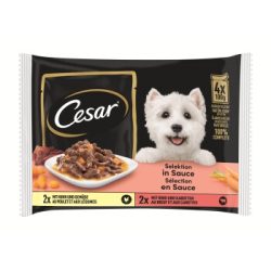 Cesar Selection 8x100g in Sauce