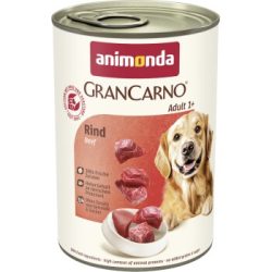 animonda GranCarno Original Nassfutter Hund Adult, Rind pur 6x400 g