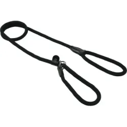 AniOne Nylon Retriever-Leine Activity schwarz