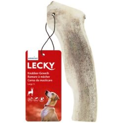 Lecky Knabber-Geweih halbiert L