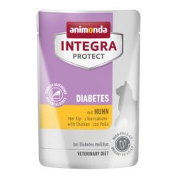 animonda Integra Protect Nassfutter Katze, Adult, Diabetes Huhn 24x85 g