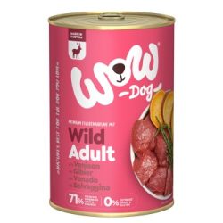 WOW Nassfutter Hund, Adult 6x400 g Wild mit Seealge 6x400 g