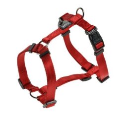 AniOne H-Geschirr Classic Nylon rot M